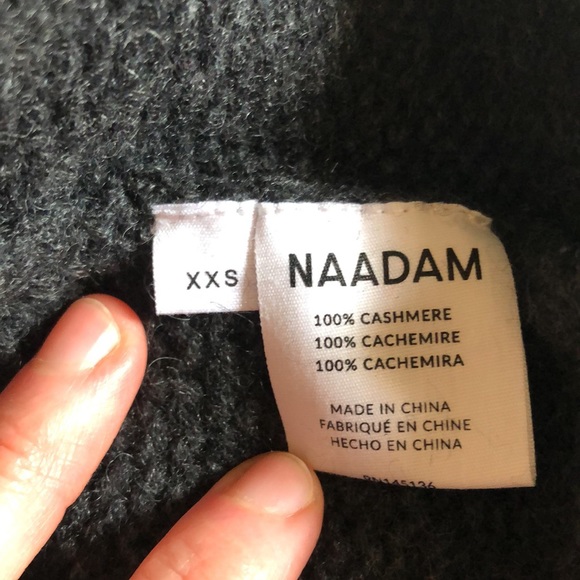 Naadam oversized crew neck sweater NWT - Picture 9 of 16